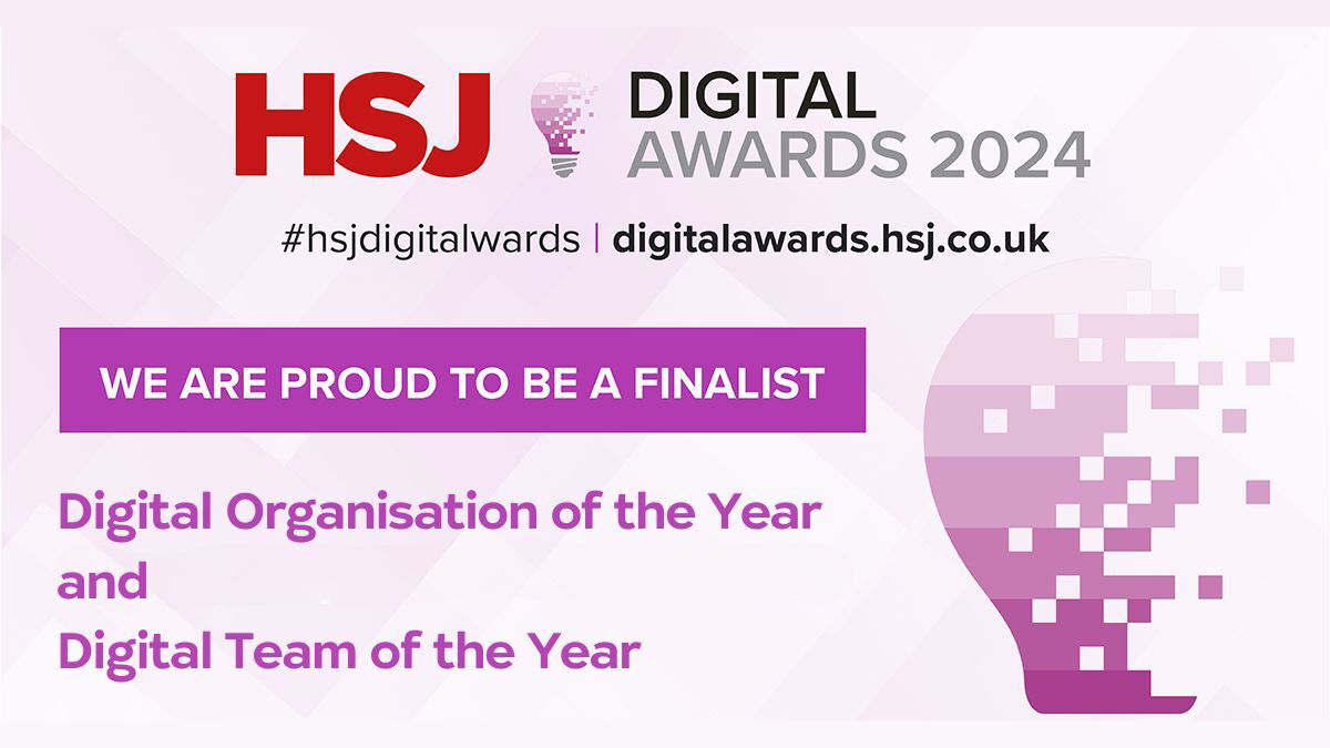 UHB shortlisted for Digital Organisation of the Year and Digital Team of the Year